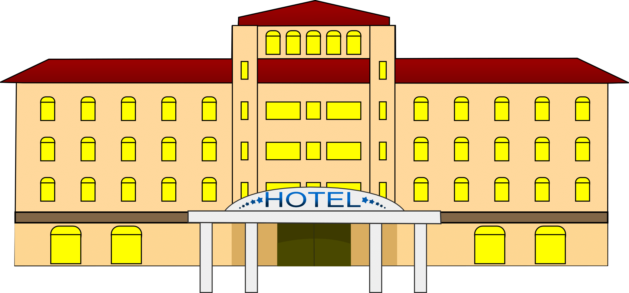 Hotel clipart hotel staff, Hotel hotel staff Transparent.