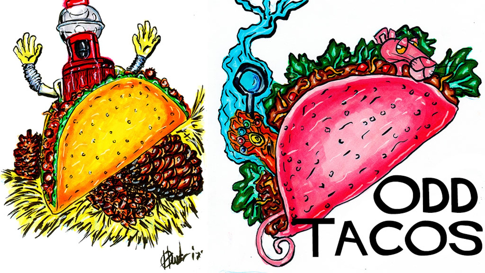 J.M. Hunter\'s Odd Tacos and Other Absurd Commissions by J.M..