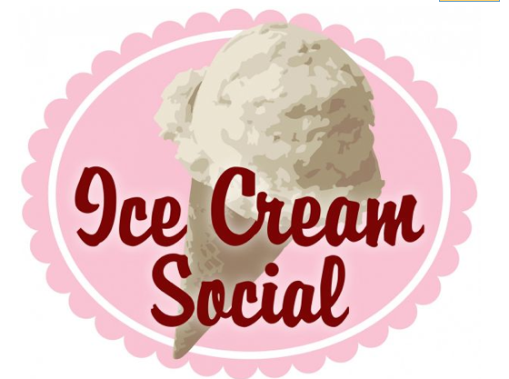Spring Ice Cream Social clip art from the PTO Today Clip Art.