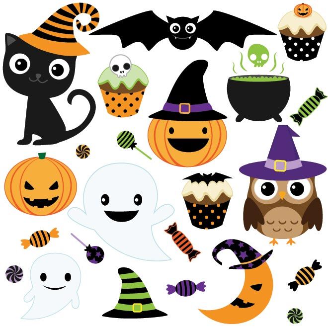 Free halloween clipart halloween illustrations and pictures.