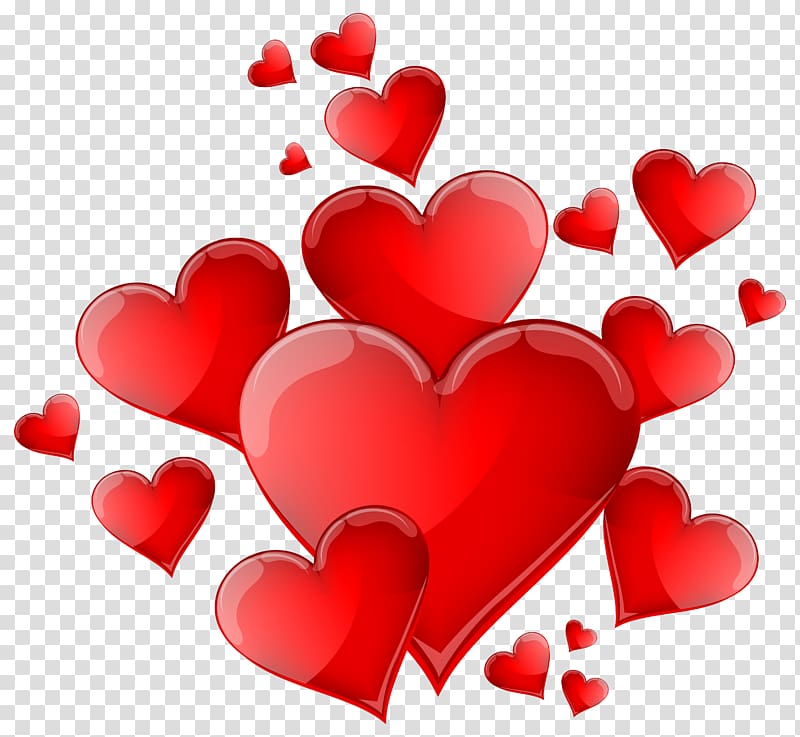 Heart , hearts transparent background PNG clipart.