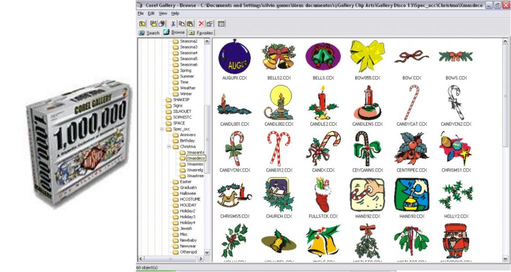 Corel Draw Clipart.