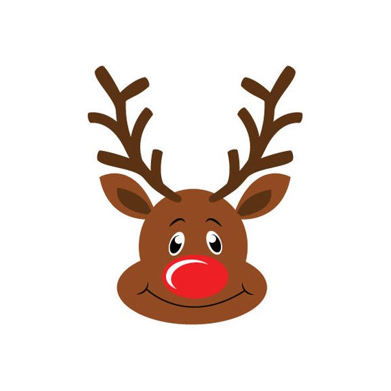 Rudolph Svg Dxf Png Esp Jpg files Instant Download Reindeer.