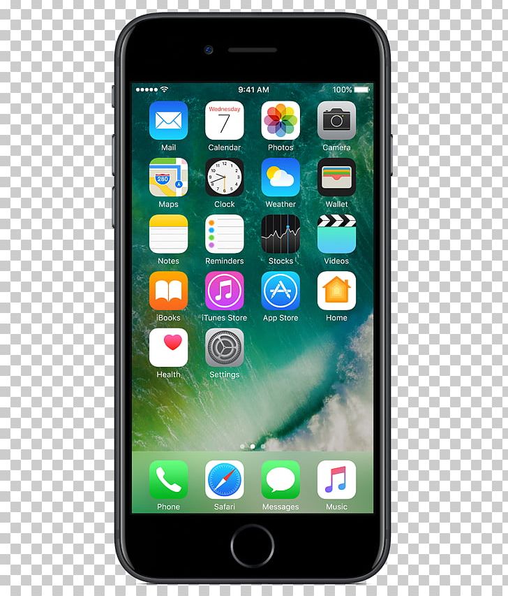 Apple IPhone 7 Plus 128 Gb Jet Black PNG, Clipart, 128 Gb.