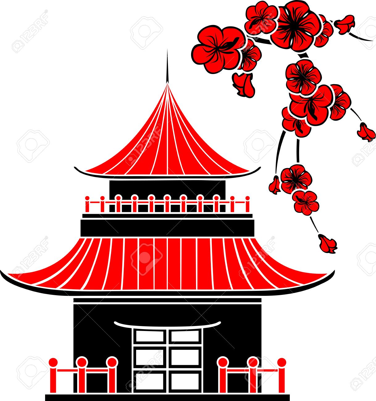 1177 Japan free clipart.