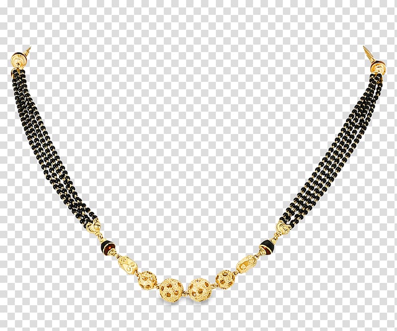 Jewellery Necklace Mangala sutra Gold, price transparent.