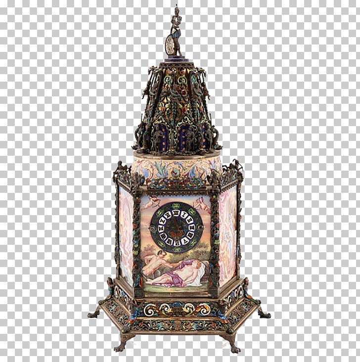 Vienna Clock Vitreous enamel Jewellery, Viennese enamel.