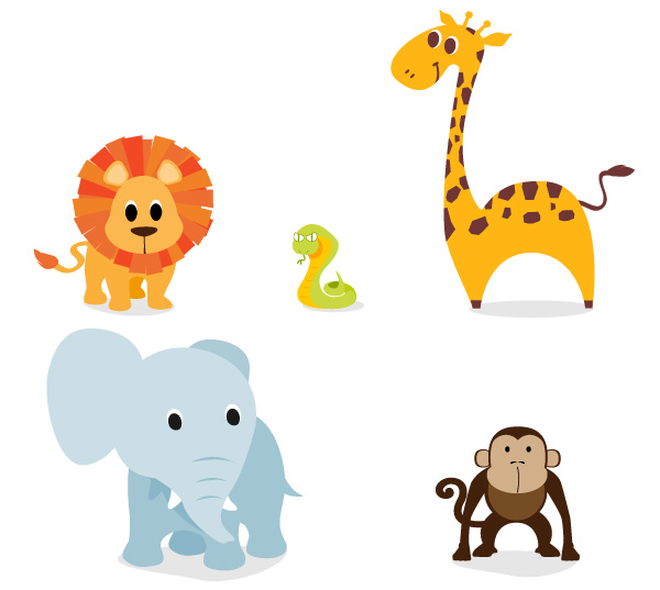 clipart jungle animals free 20 free Cliparts | Download images on ...