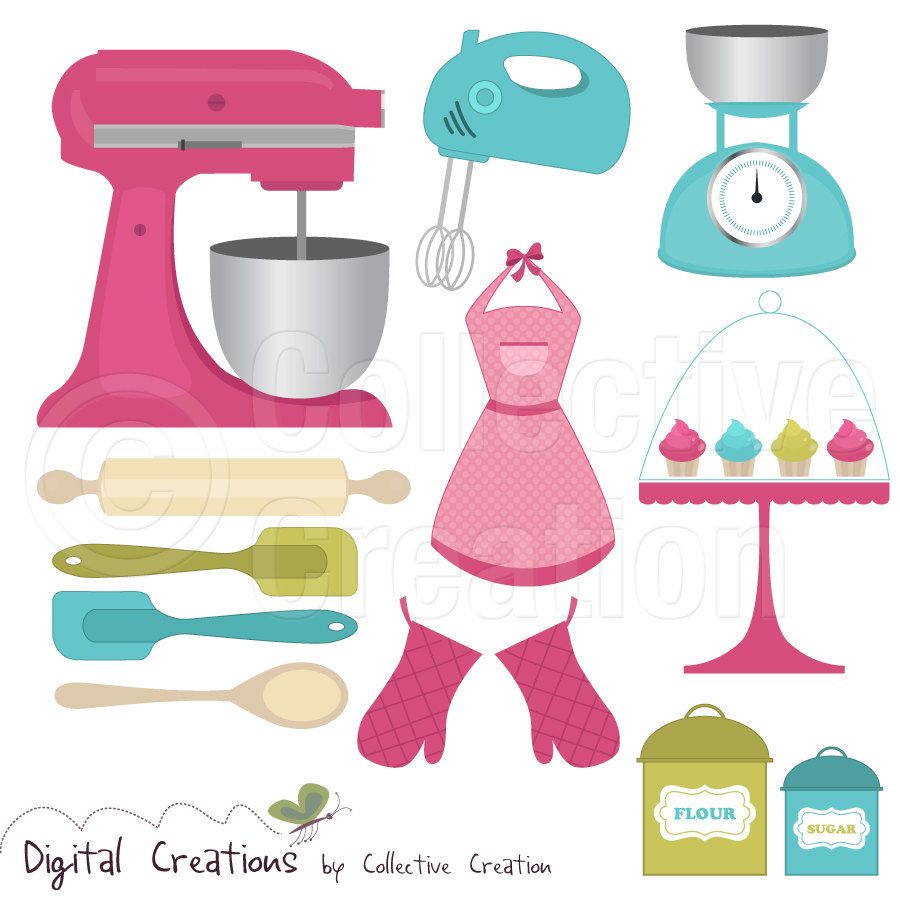 kitchen tools clip art.