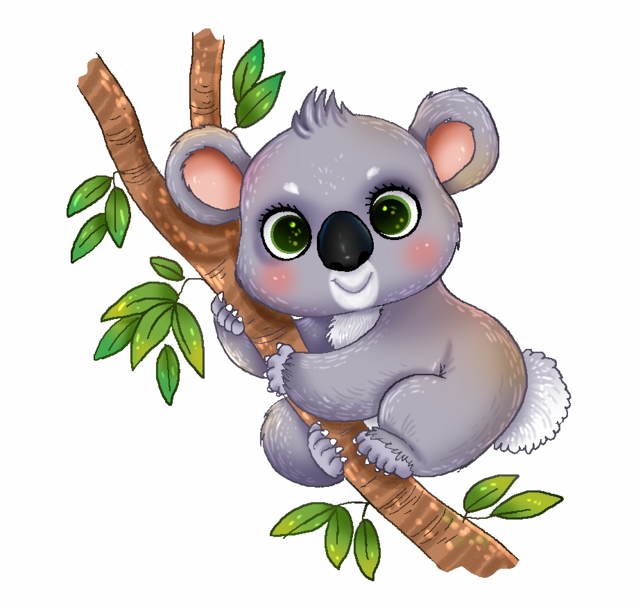 This Cute Adorable Koala Clip.