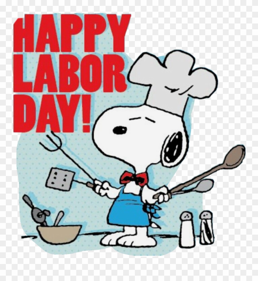 Labor Day Clipart Snoopy.