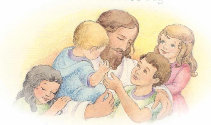 Jesus Praying Lds Art