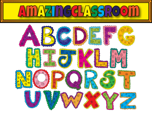 Alphabet Clipart Letters Free.