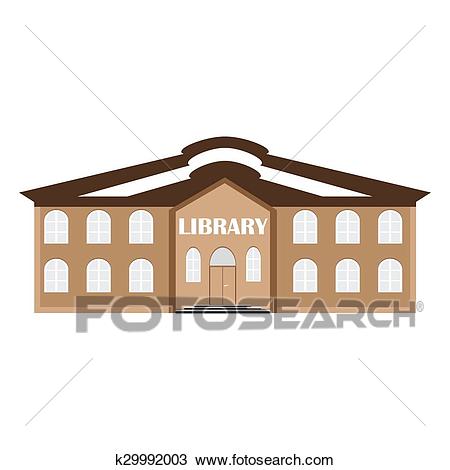 Library building Clipart.