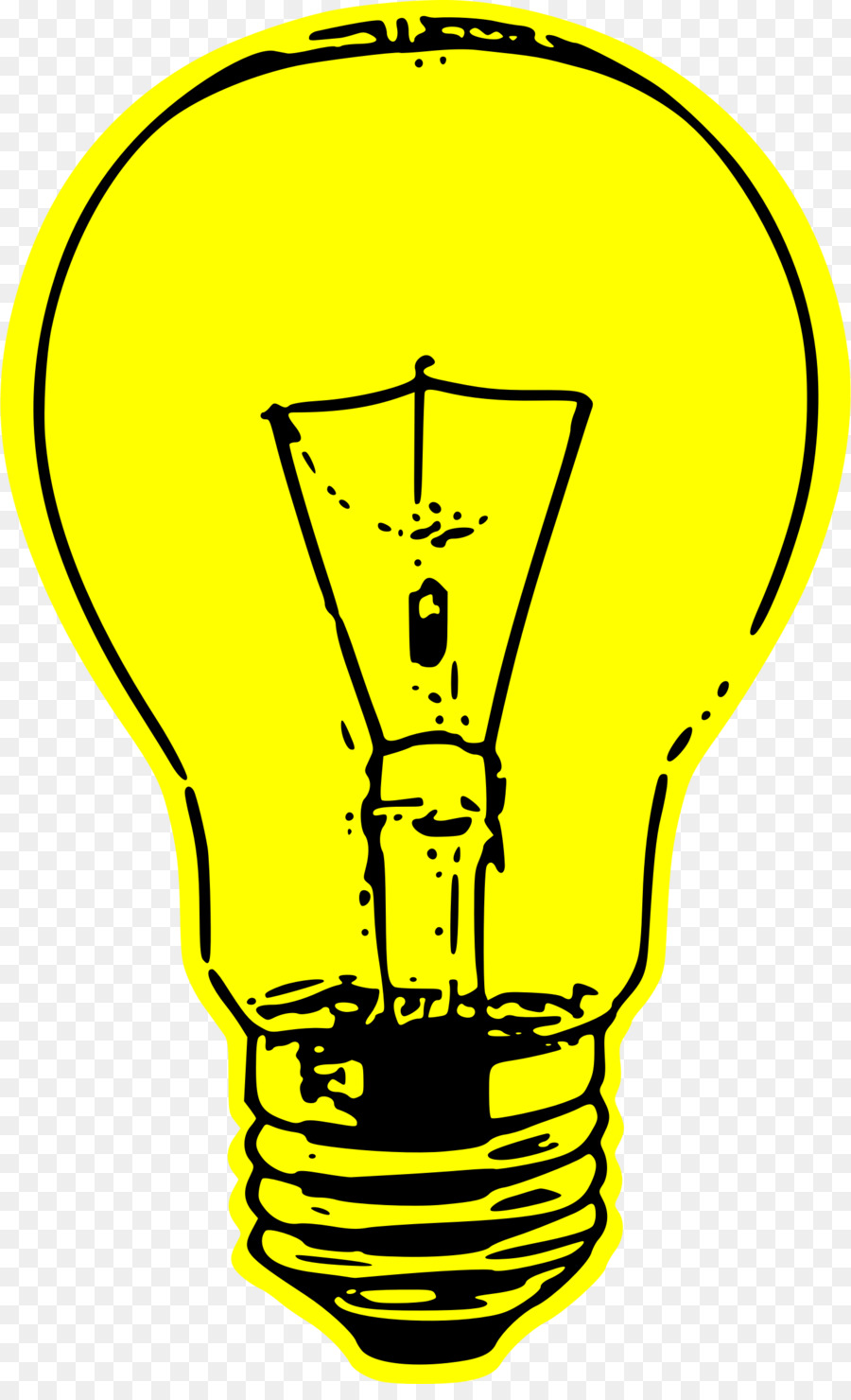 Light Bulb Cartoon clipart.