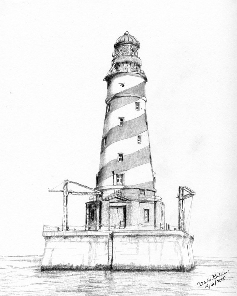 Clipart library: More Artists Like Lighthouse drawing by marbak71.