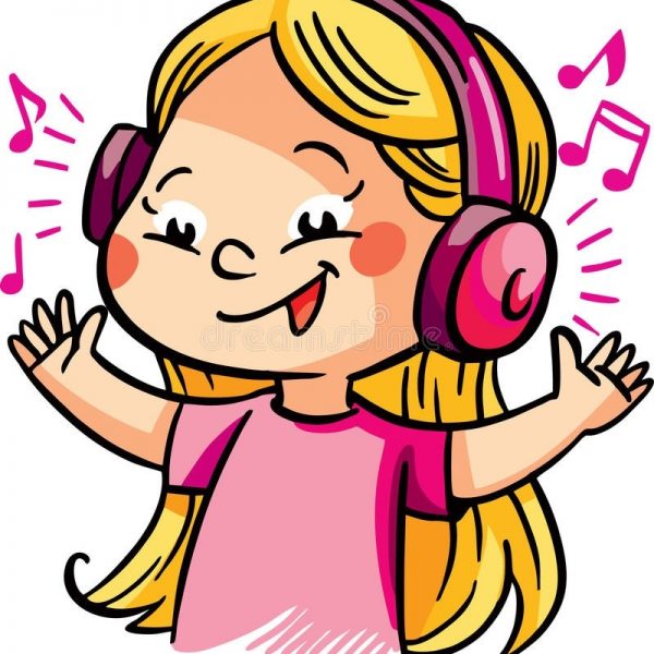 Girl listening to music clipart 2 » Clipart Station.