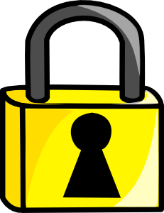 Closed Lock Clip Art at Clker.com.