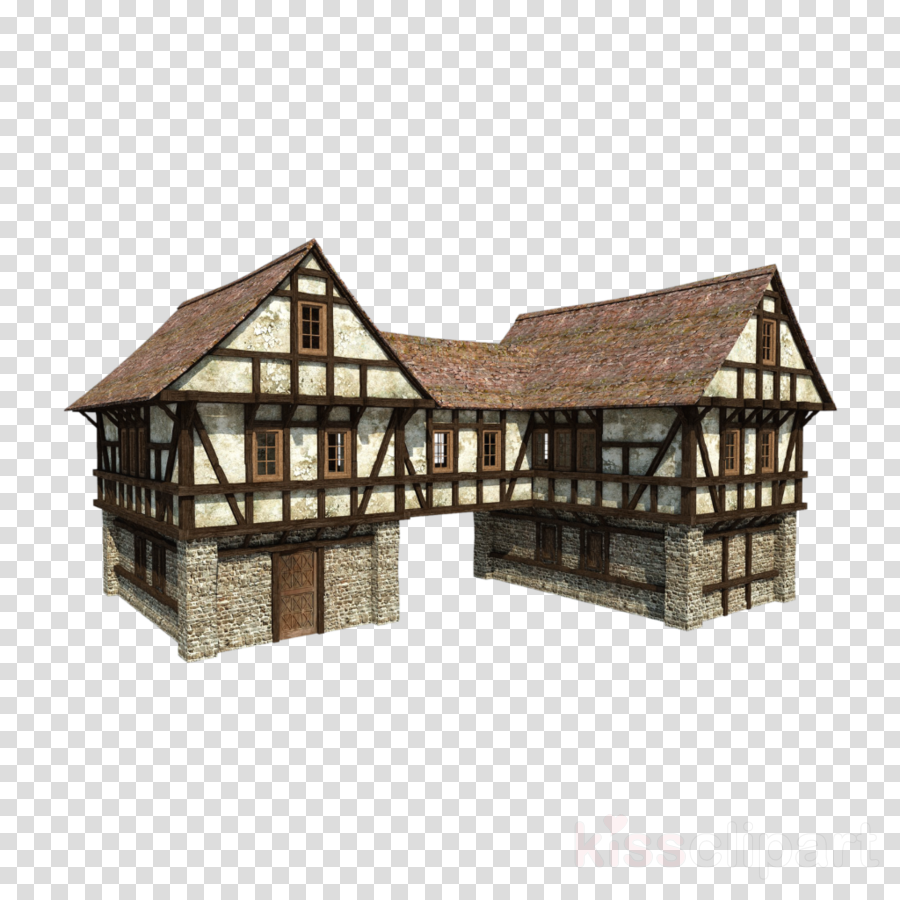 house roof building log cabin shed clipart.