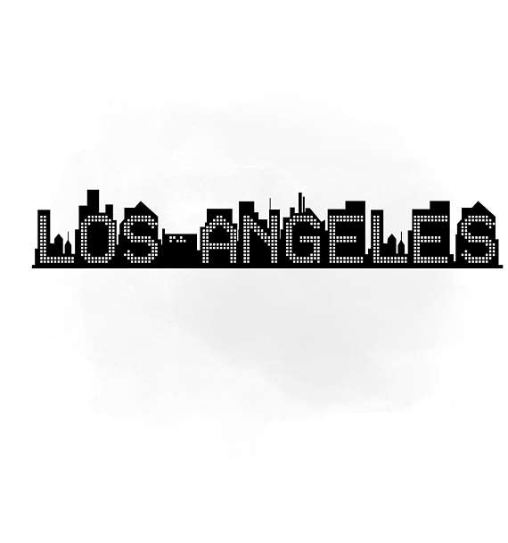 Los Angeles Skyline Clipart.