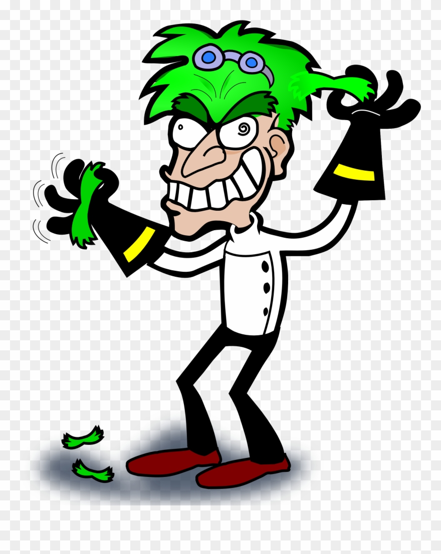 Mad Scientist Clipart.