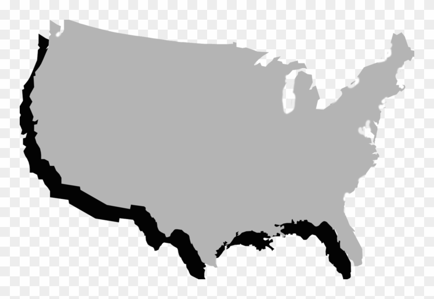 United States Clipart Border State.