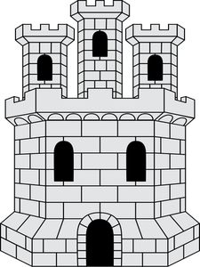 679 medieval castle clipart free.