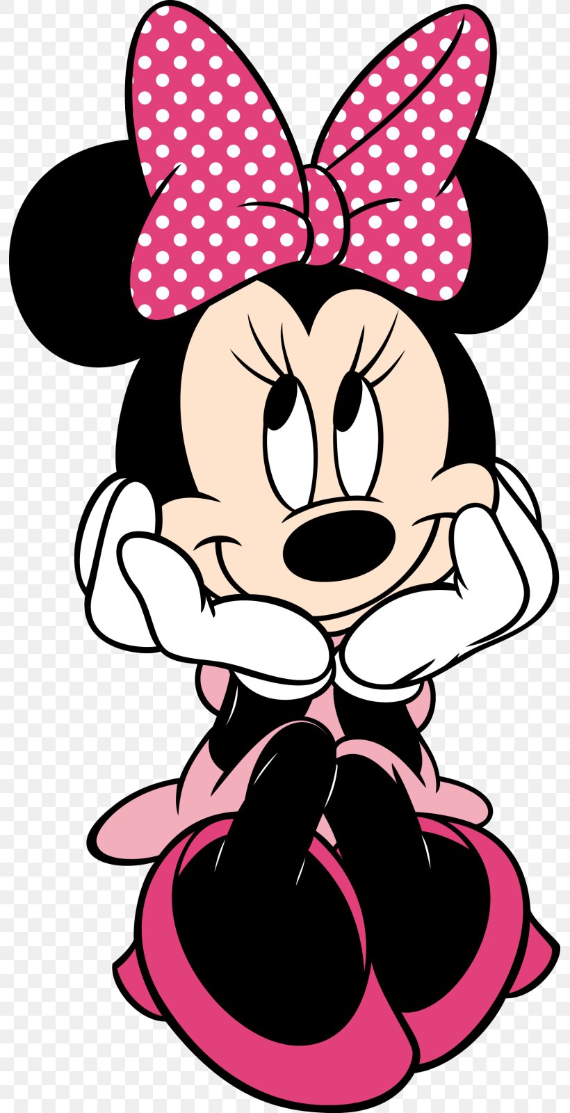 Minnie Mouse Mickey Mouse Clip Art, PNG, 793x1600px.
