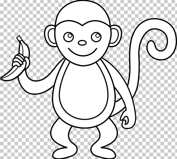 Spider Monkey Black And White PNG, Clipart, Blackandwhite.