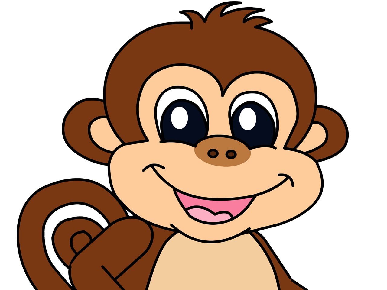 Free Cartoon Monkey Head, Download Free Clip Art, Free Clip.
