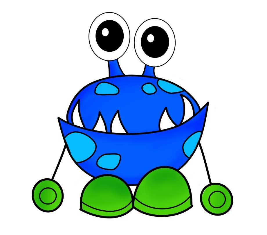 Monster Clip Art To Color Free Clipart Images.