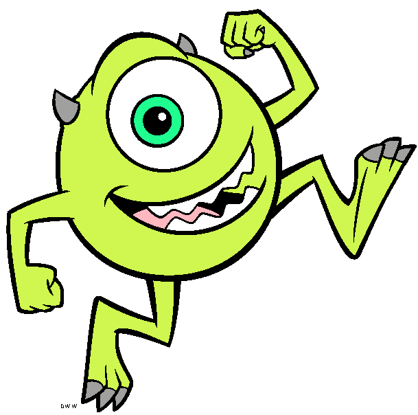 Monsters, inc. Clip Art Images.