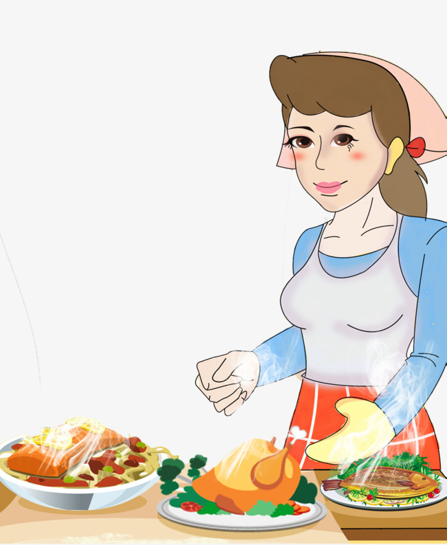Mother Cooking Png & Free Mother Cooking.png Transparent.