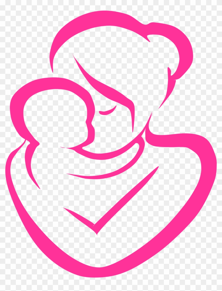 Mother Child Love Clipart.