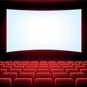 Movie Theater Screen Clipart.