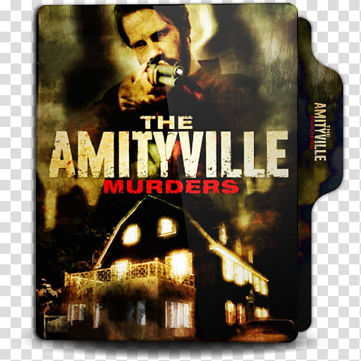 The Amityville Murders folder icon, Templates transparent.