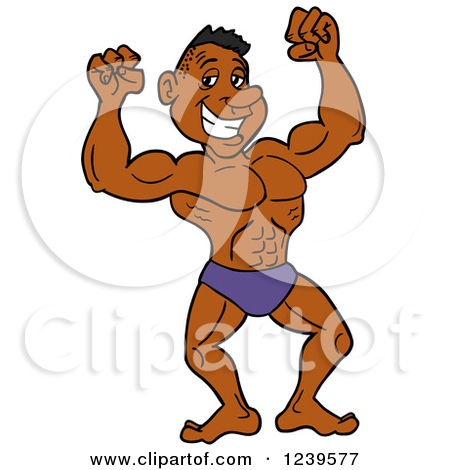 Showing post & media for Black muscle man cartoon.
