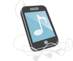 MP3 Music Player Smart Phone.