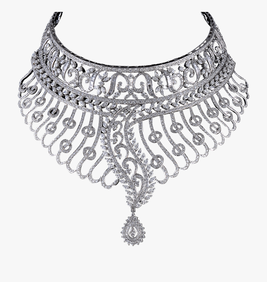 Diamond Necklace Transparent Png.