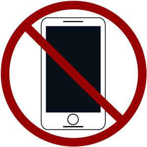 No Cell Phones Free Clipart Download.