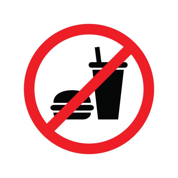 No food or drinks allowed sign. » Clipart Station.