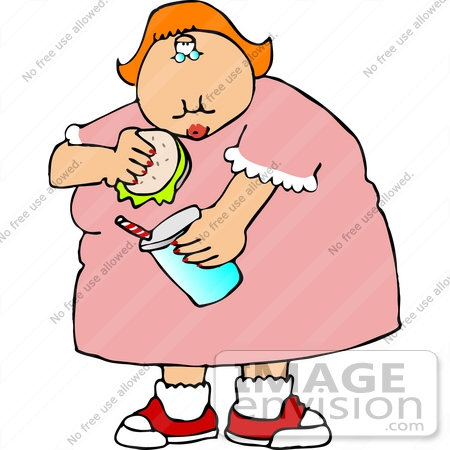 Obese clipart 1 » Clipart Station.