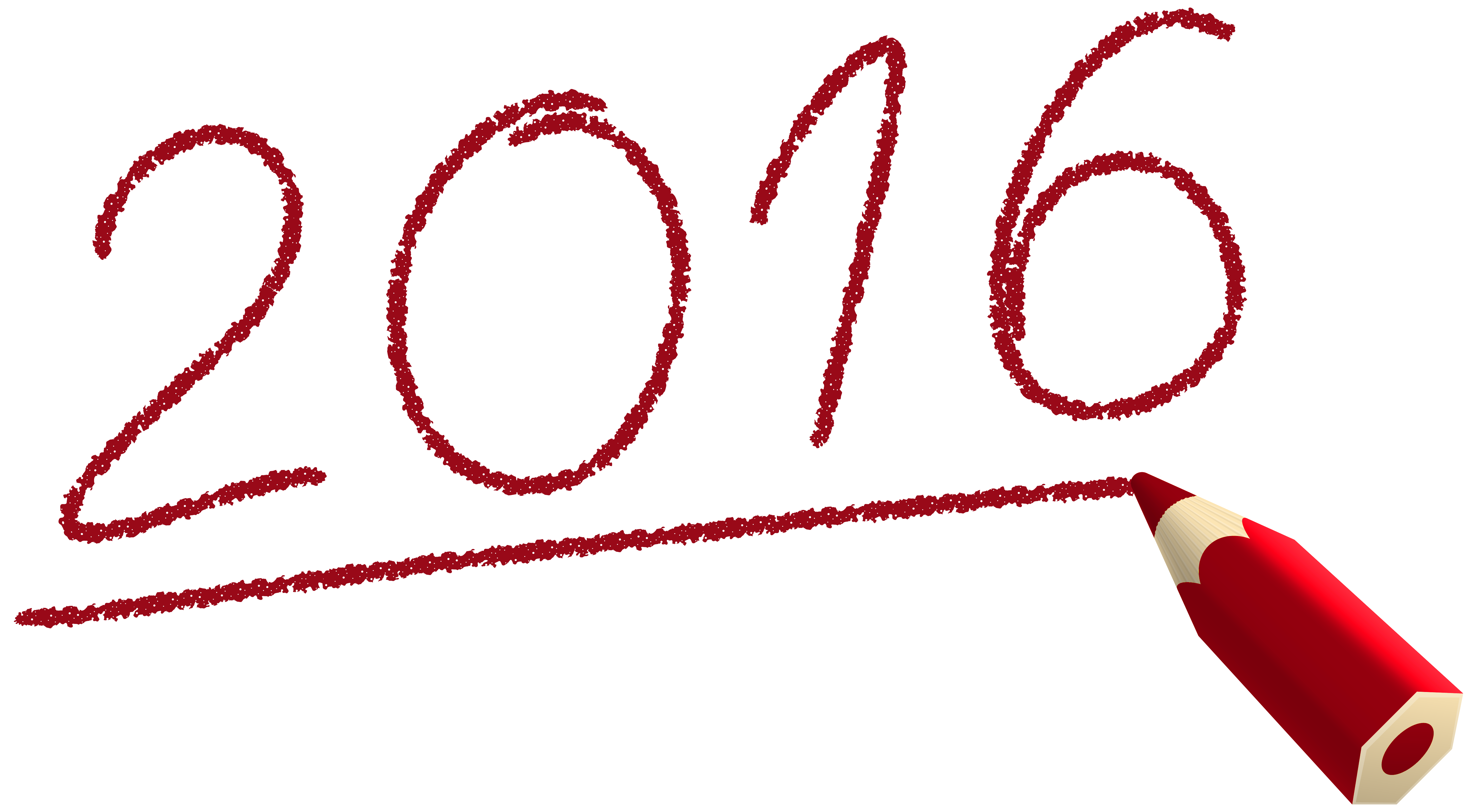 Deco 2016 with Pencil PNG Clipart Image.