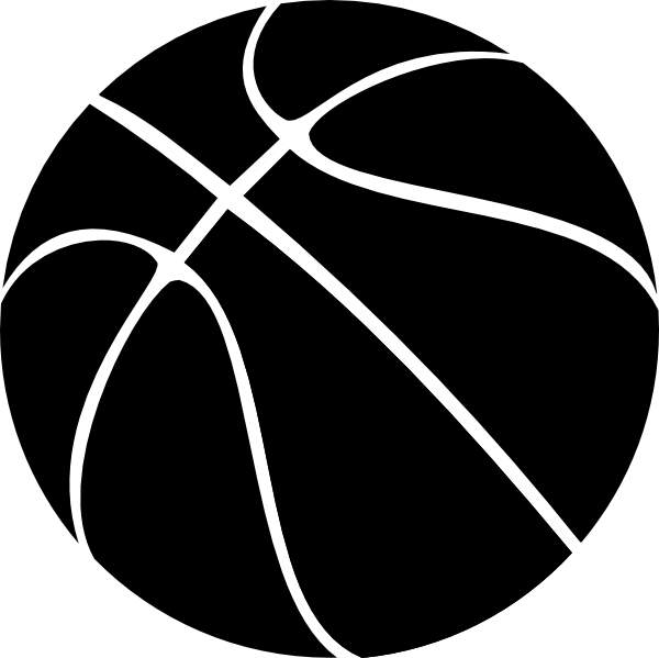 17452 Basketball free clipart.