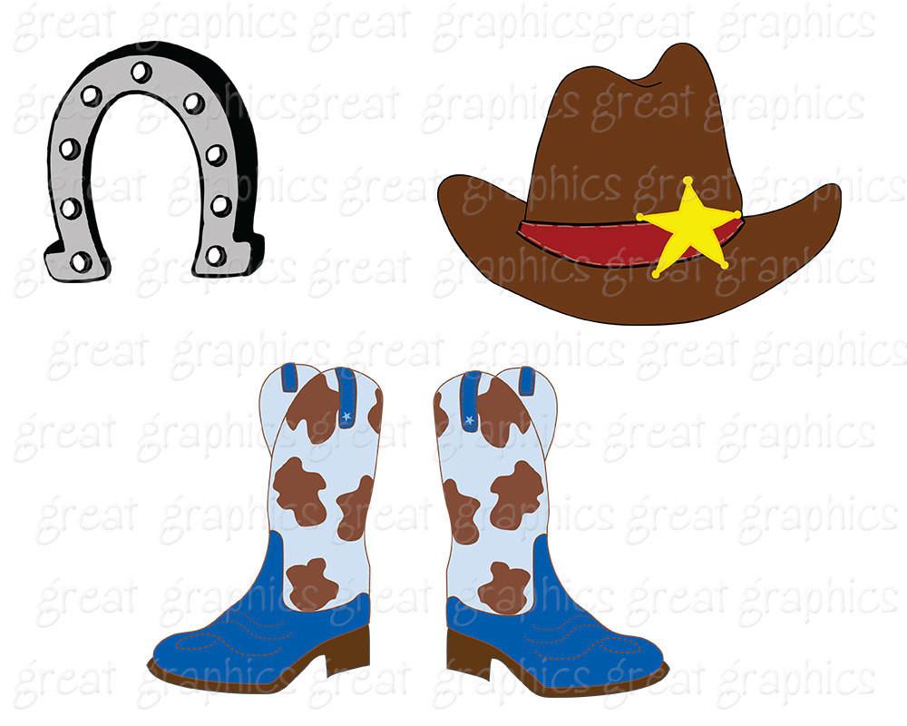 Cowboy Clipart Cowgirl Clip Art Digital Clip Art Pink Cowgirl Cowboy Hat  Clipart Cowboy Boots Instant Download.