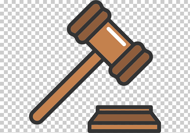 Gavel PNG clipart.