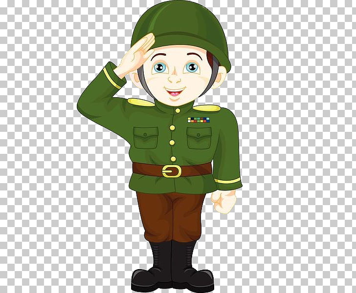 Soldier Salute Cartoon Military, Saluting soldiers, soldier.