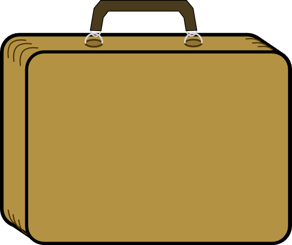 Suitcase Background clipart.