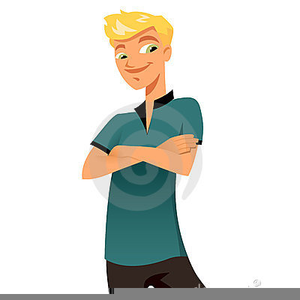 Cool Teenager Clipart.