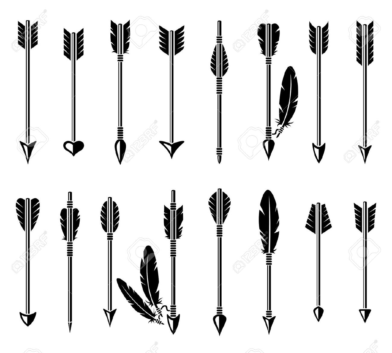 Download clipart of archery bow and arrow outline 20 free Cliparts | Download images on Clipground 2021
